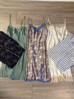 Vintage, Victoria Secret, VS, PINK, Pajama and Slip Bundle (5) | XS & S